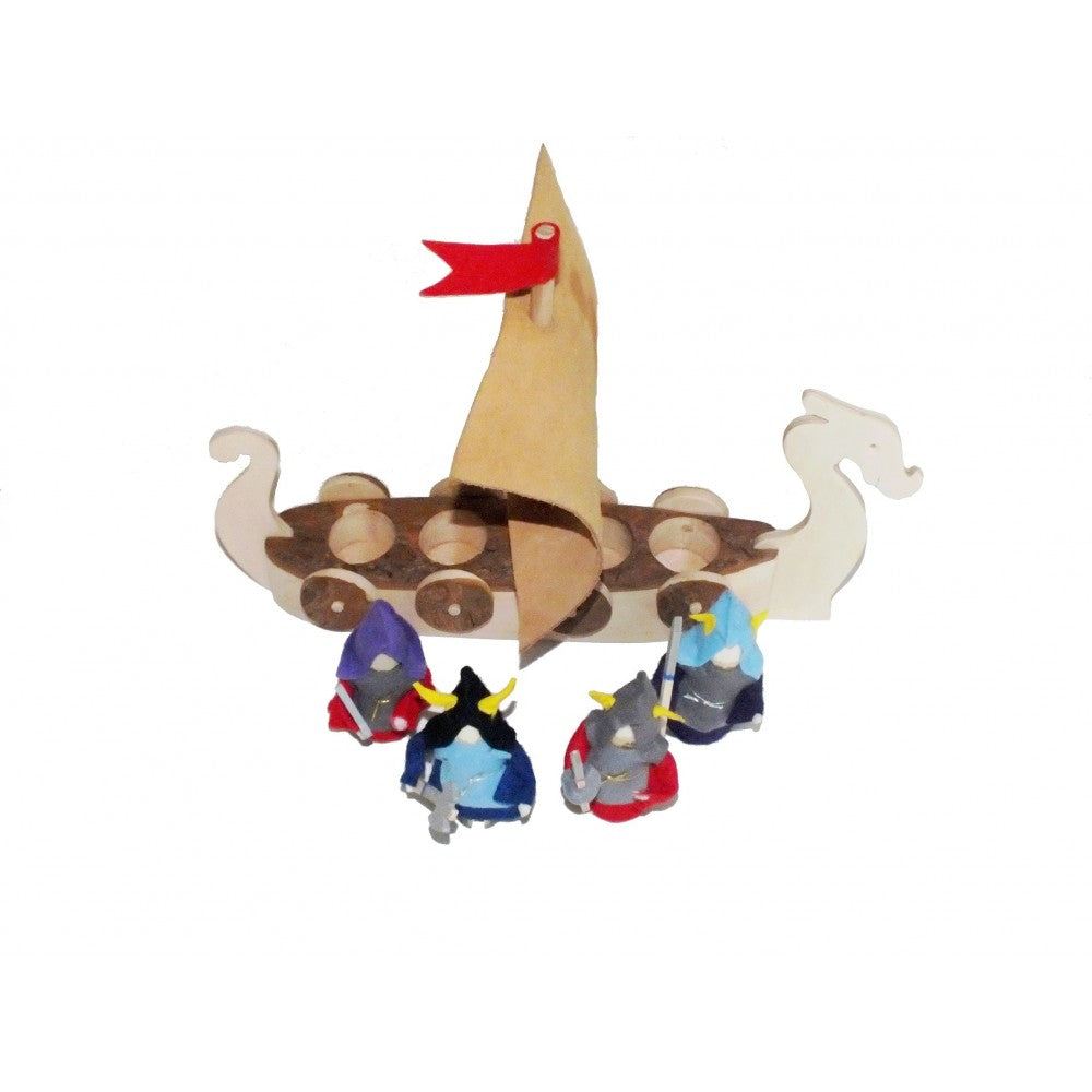 Magic Wood Vikings, set of 4