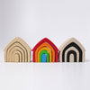 Grimm's Stacking House Monochrome