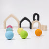 Grimm's Stacking House Monochrome