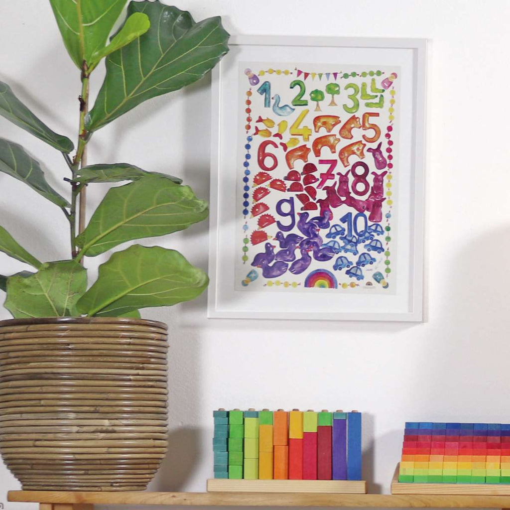 Art Print World of Numbers