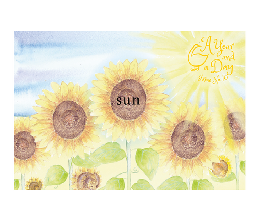 A Year & A Day Magazine, Issue 10 Sun