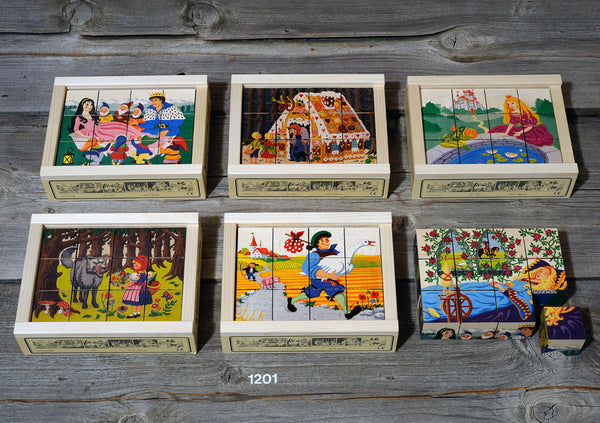 Atelier Fischer Cube Puzzle Fairytale, 12 parts