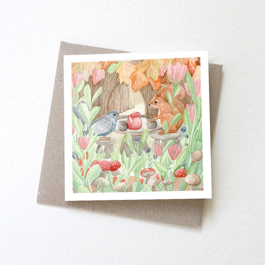 Greeting Card Afternoon Tea