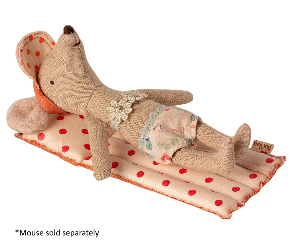 Maileg Air Mattress Mouse Red Dot