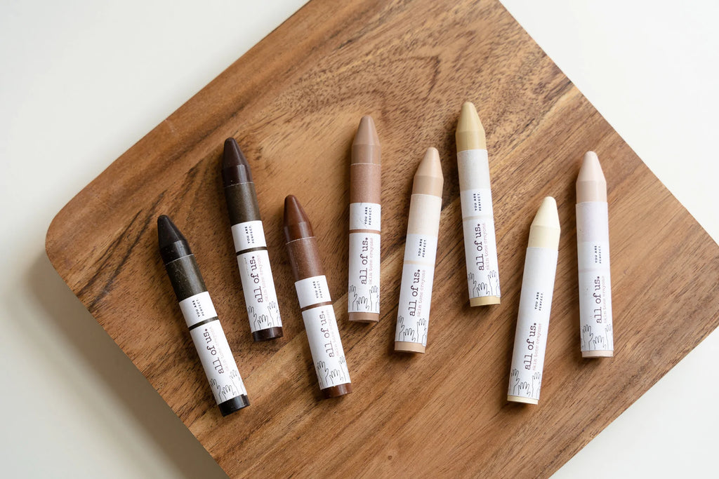 All of Us Skintone Beeswax Crayons Sticks