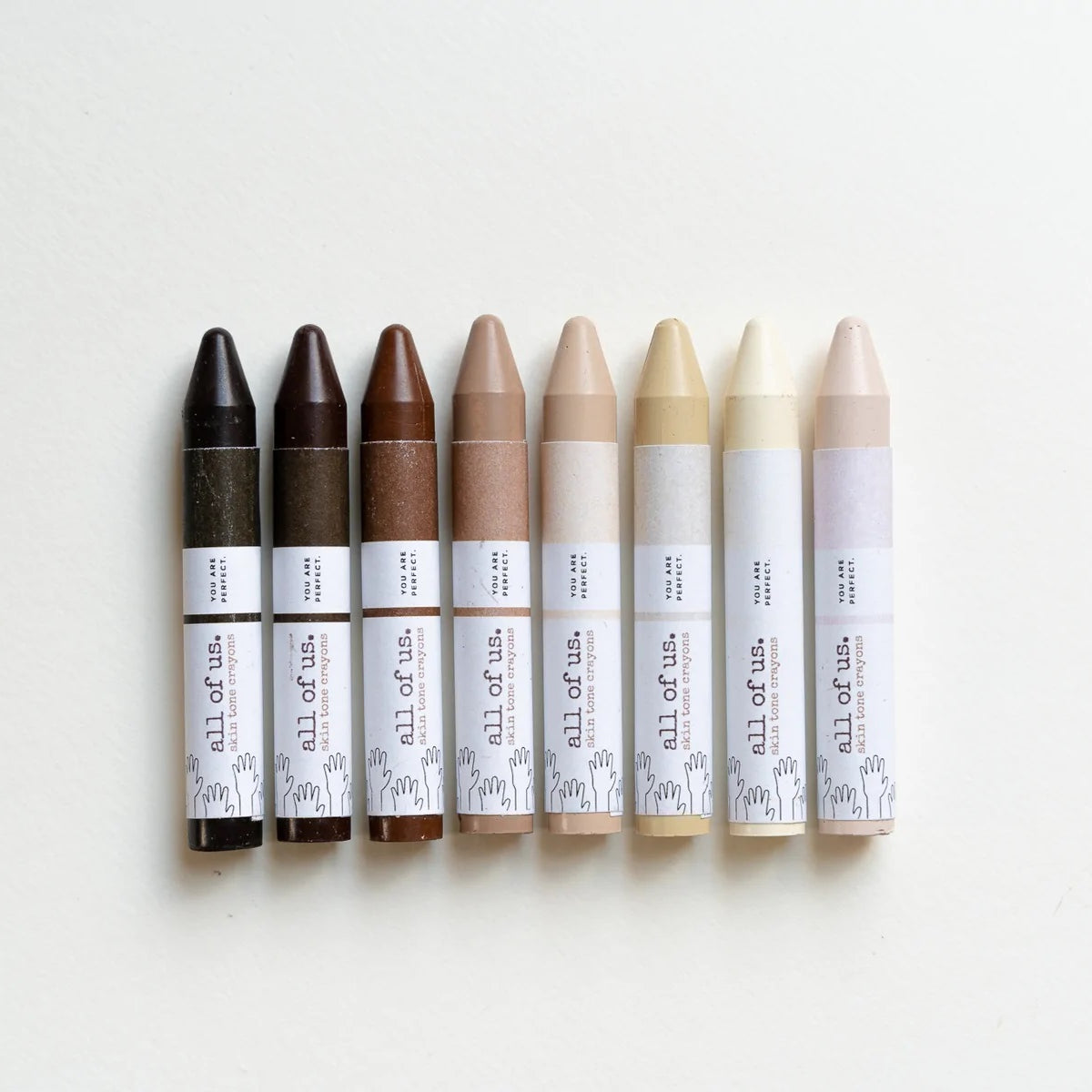 All of Us Skintone Beeswax Crayons Sticks