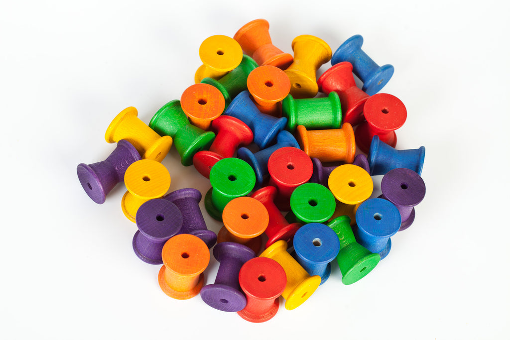 Grapat Spools Coloured, 36 pieces