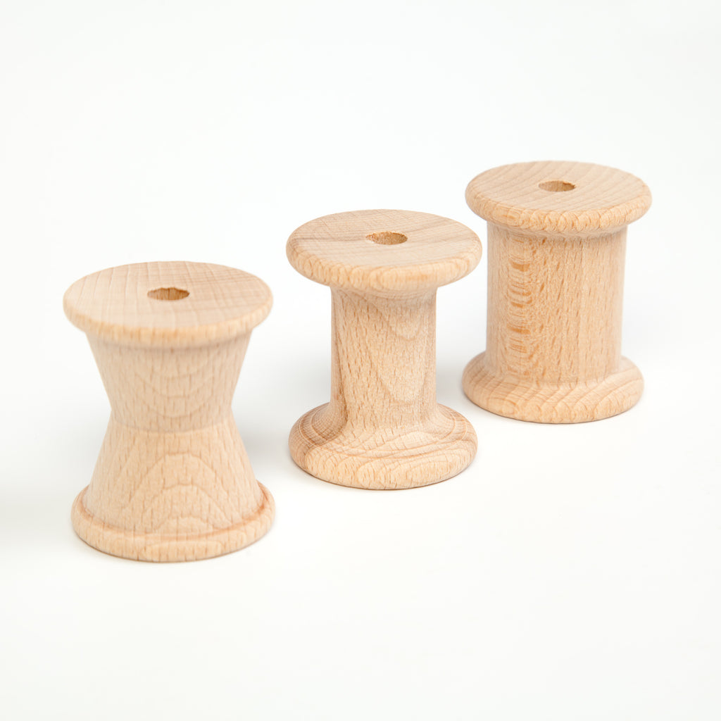 Grapat Spools Natural, 3 pieces
