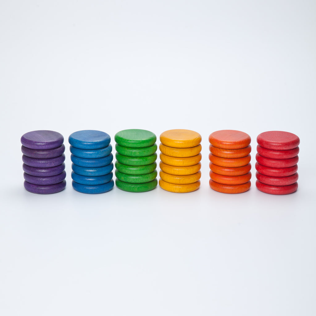 Grapat Coins 6 Colours, 36 pieces