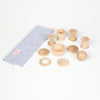 Grapat Treasure Basket Natural, 10 Elements