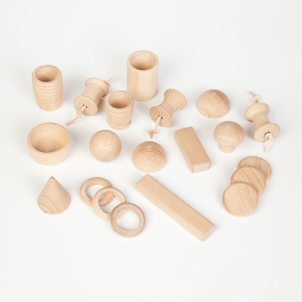 Grapat Treasure Basket Natural, 20 Elements