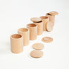 Grapat Cups with Lid Natural x 6