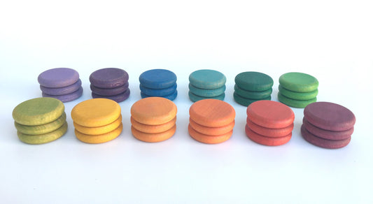 Grapat Coins 12 Additional Colours, 36 pieces