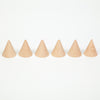 Grapat Cones Natural, 6 pieces