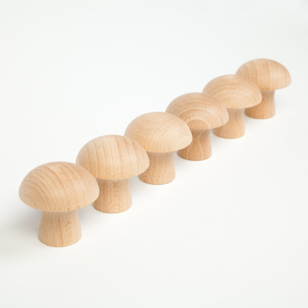 Grapat Mushroom Natural, 6 pieces
