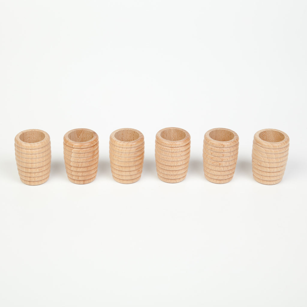 Grapat Honeycomb Beakers Natural x 6