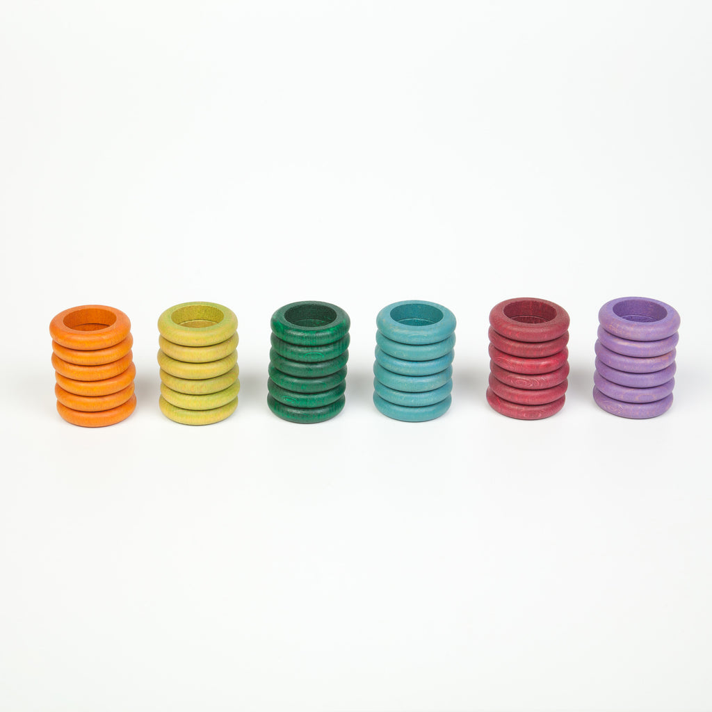 Grapat Rings 6 Colours Additional, 36 Pieces