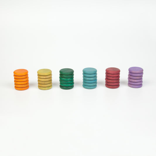 Grapat Coins 6 Additonal Colours, 36 pieces