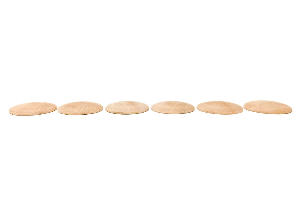 Grapat Disks Natural, 6 Pieces
