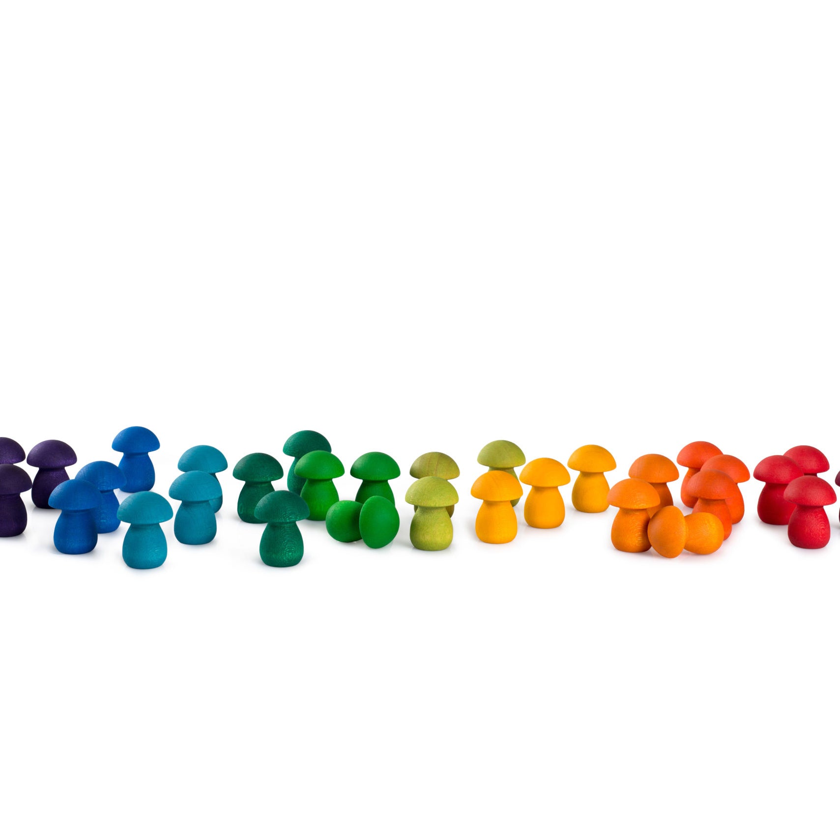 Grapat Mandala Little Rainbow Mushrooms
