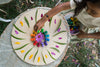 Grapat Mandala Little Rainbow Mushrooms
