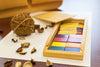 Sedulus Artisan Handcrafted Sliding Box for Storing Pencils and Crayons