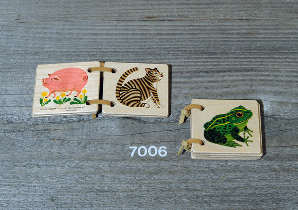 Atelier Fischer Wooden Book Animals Mini