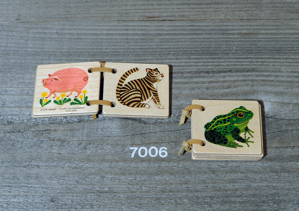Atelier Fischer Wooden Book Animals Mini