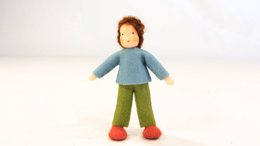 Ambrosius Doll Son Brown Hair