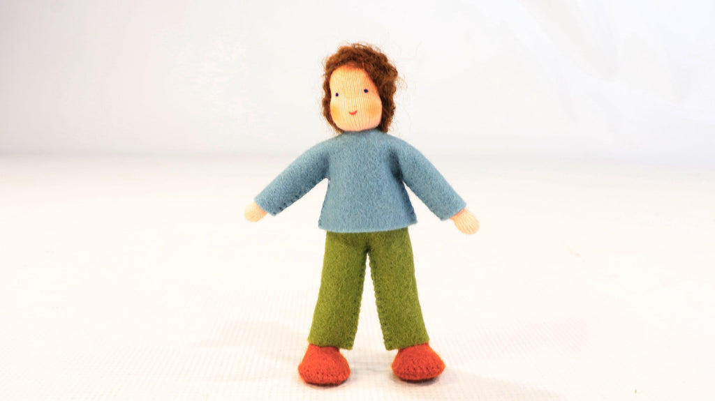 Ambrosius Doll Son Brown Hair