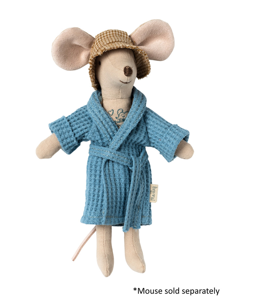 Maileg Bathrobe Dusty Blue '22