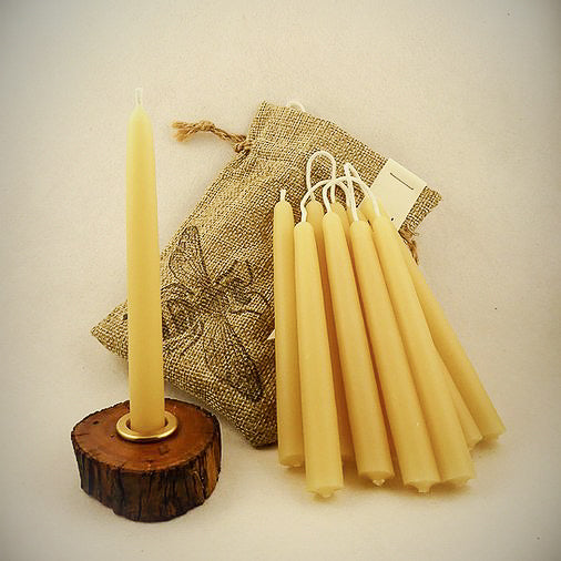 Beeswax Tapered Candles