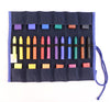 Sedulus crayon case for 12 stick and block crayons, unfilled blue.