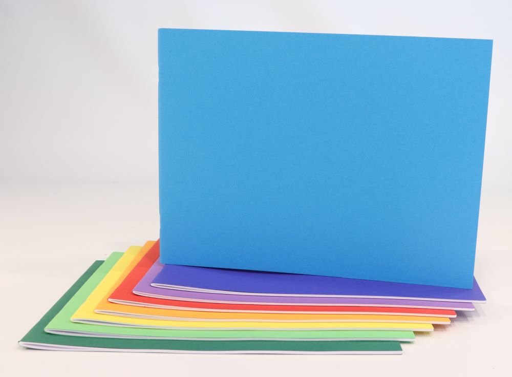 Sedulus Main Lesson Book Oversize A4 Landscape Blue
