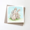 Greeting Card Bunny Hugs
