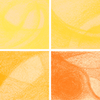 Filana Organic Beeswax Crayons, Blocks 12 with Brown & Black