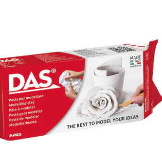 DAS Clay 500g White