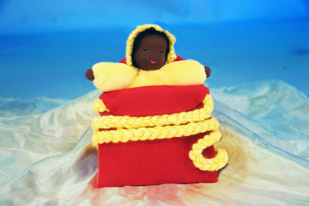 Ambrosius Baby in Bag Ruby