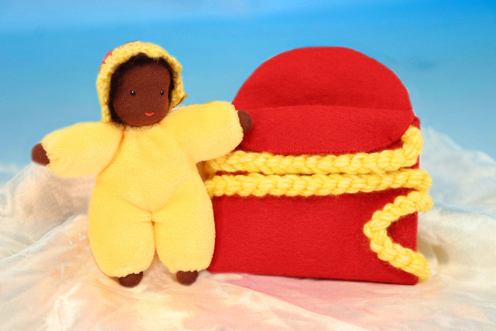 Ambrosius Baby in Bag Ruby