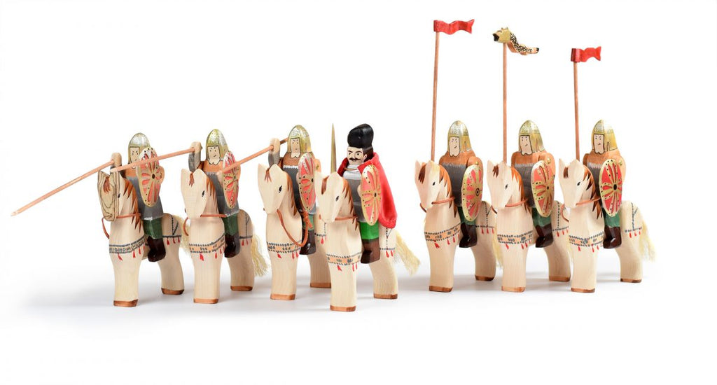 Bumbu - Dacian Knight, Spear, Shield SET