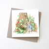Greeting Card Down the Rabbit Hole