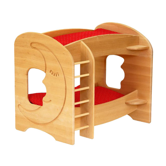 Drewart Bunk Bed with Moon and Bedding