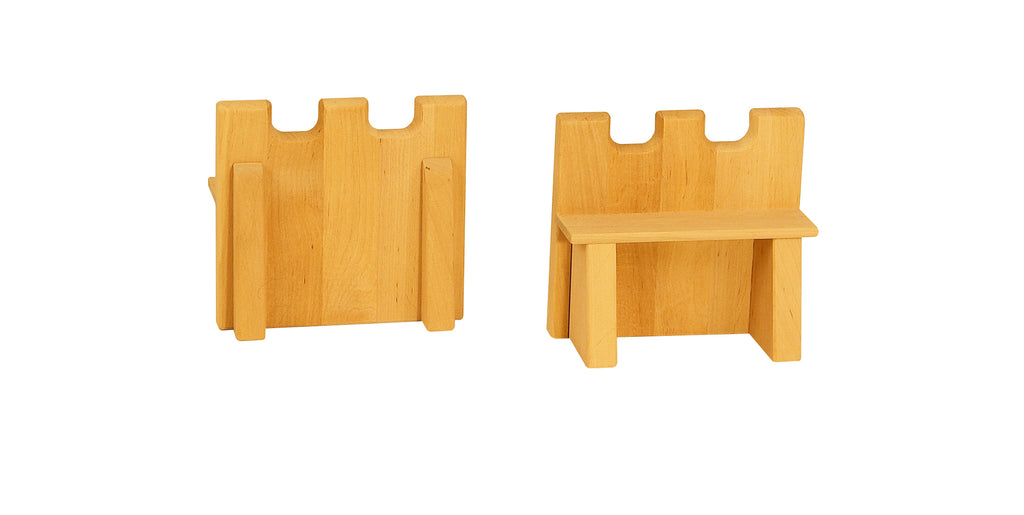 Drewart Castle Wall with Cantilevers, 150mm wide