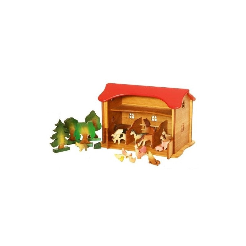 Drewart Cow Shed Red Roof