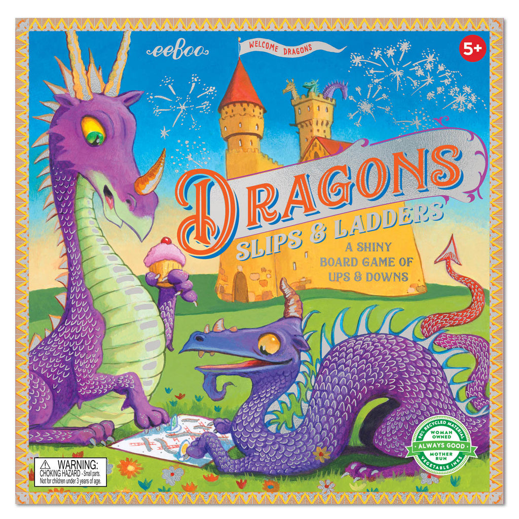 eeBoo Slips and Ladders Board Game