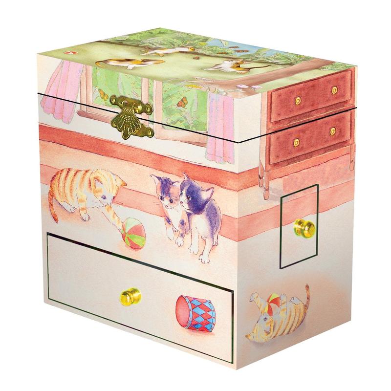 Enchantmints Music Box Curious Kittens