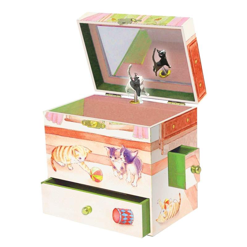 Enchantmints Music Box Curious Kittens