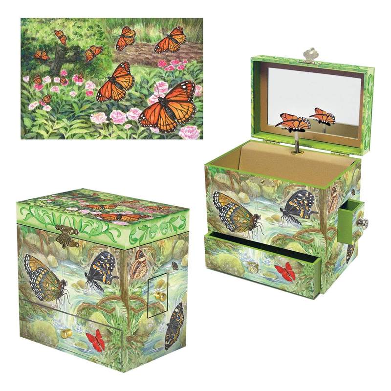 Enchantmints Music Box Monarch Butterfly