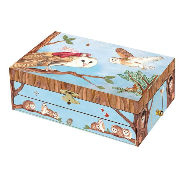Enchantmints Music Box Owl Travellers