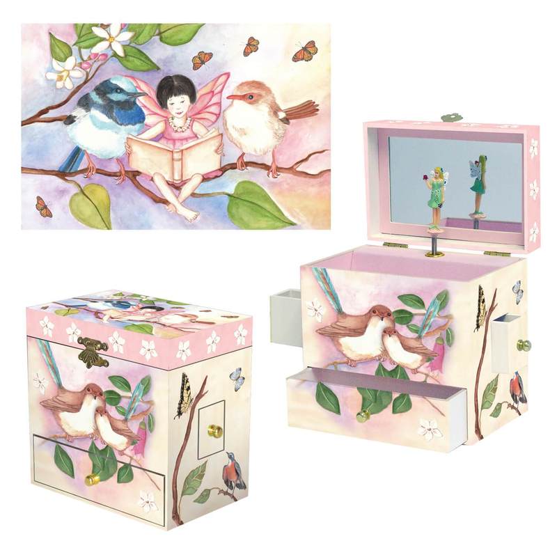 Enchantmints Music Box Sweet Fairy Wrens
